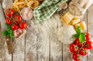 Ingredients for Italian dishes